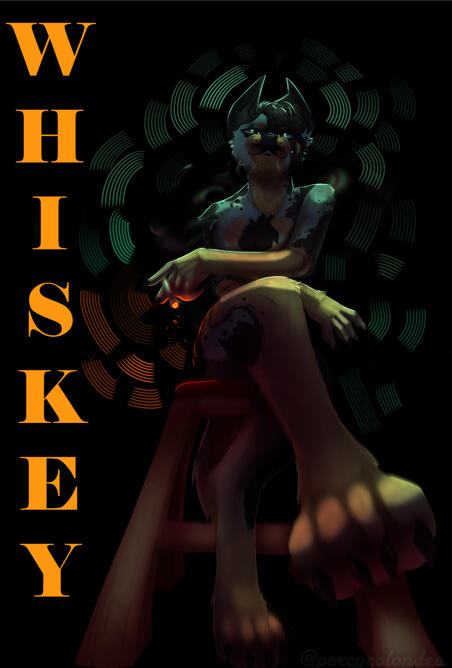 Whiskey for an art trade with haven.x.dragon on insta!