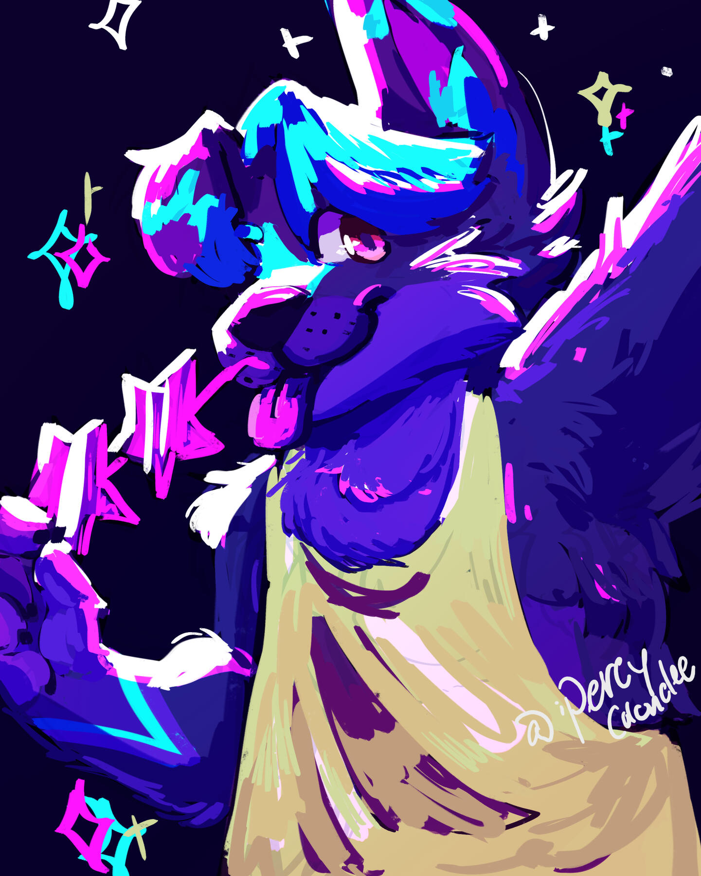 HD!!! One of my fursona's HD!